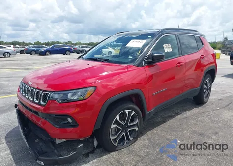 2024 Jeep Compass Limited 4X4 from USA, damaged, VIN 3C4NJDCN1RT596592